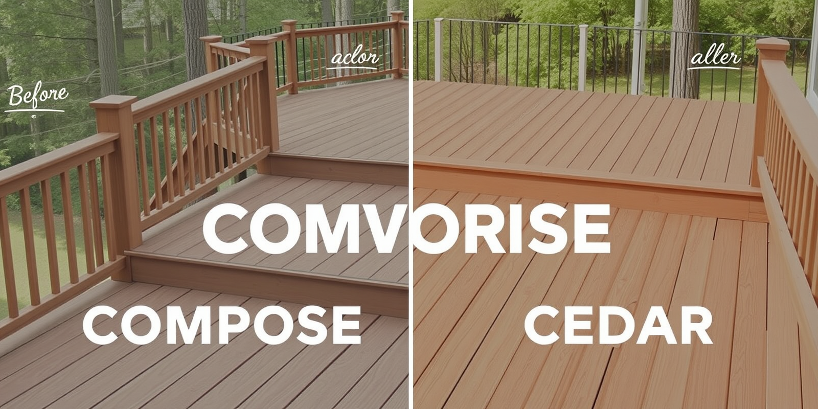 Deciding Between Composite and Cedar: Deck Cost Analysis