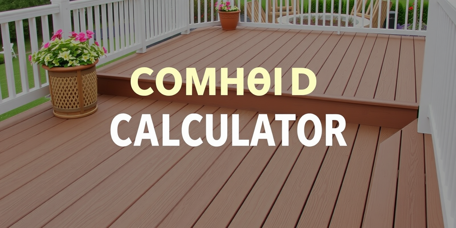 Decking Composite Calculator: Your Key to Precise Deck Planning