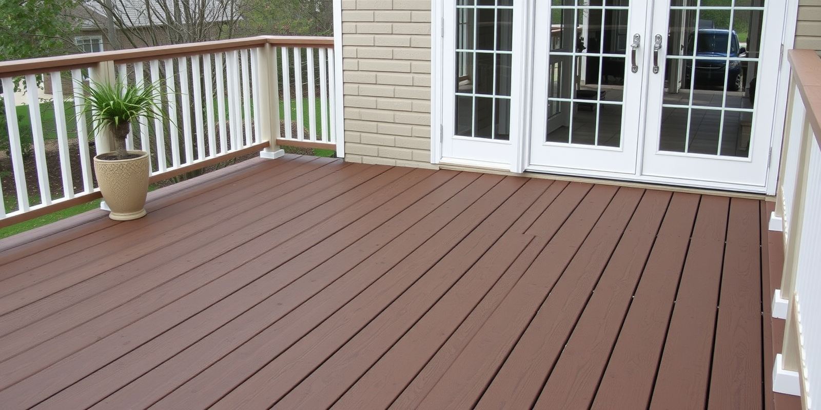 decking composite wood