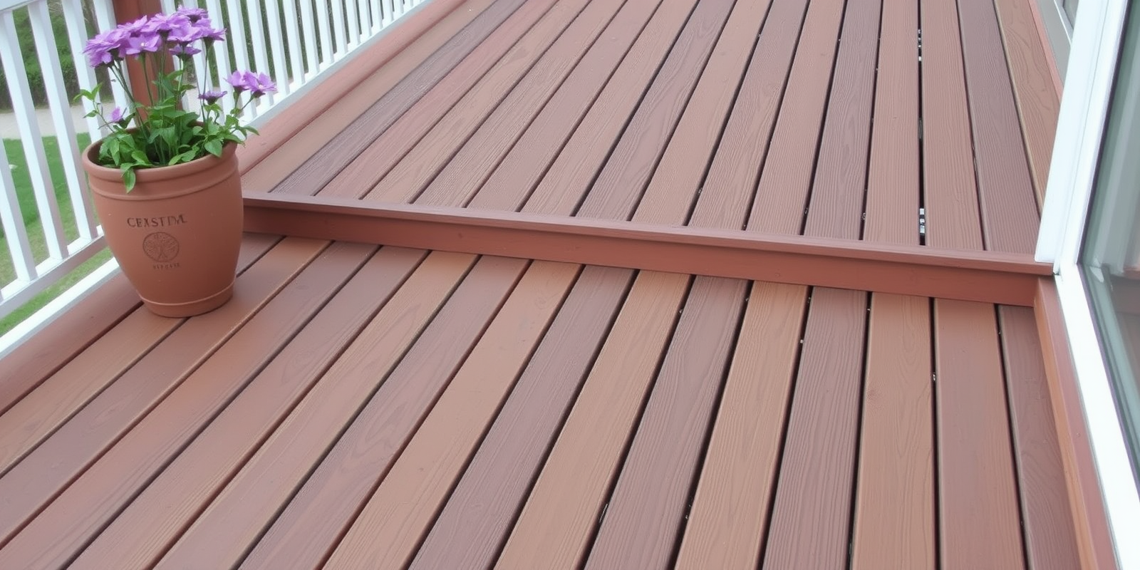 decking solid wpc timber composite