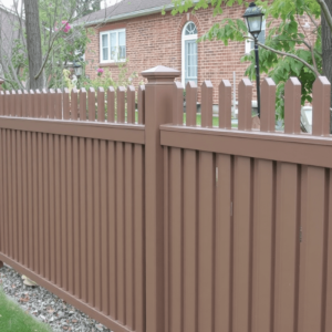 decorative composite fencing