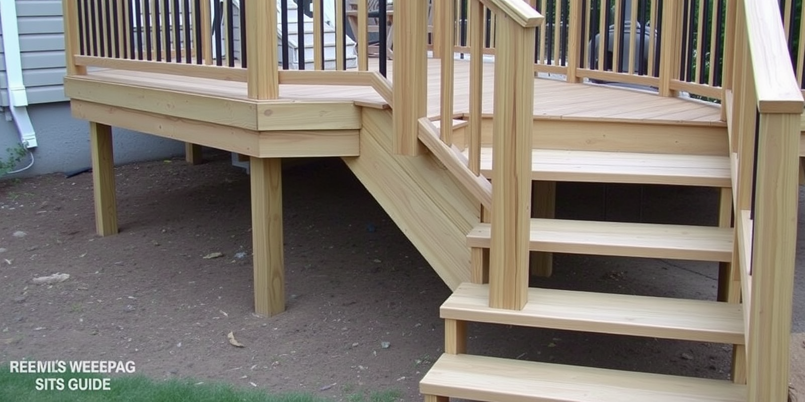 DIY Guide: Building Composite Wood Decking Stairs