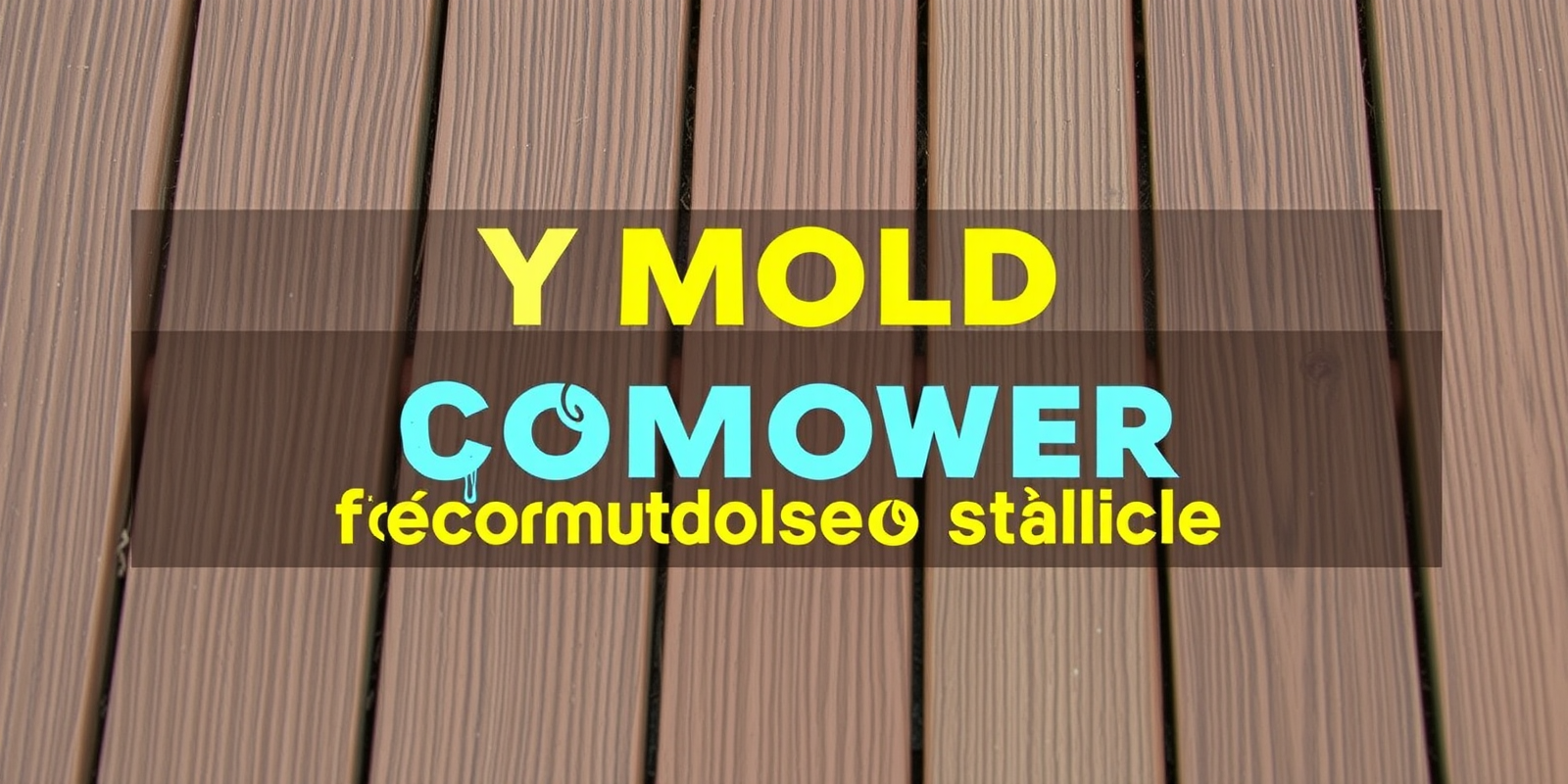 diy mold remover for composite decking