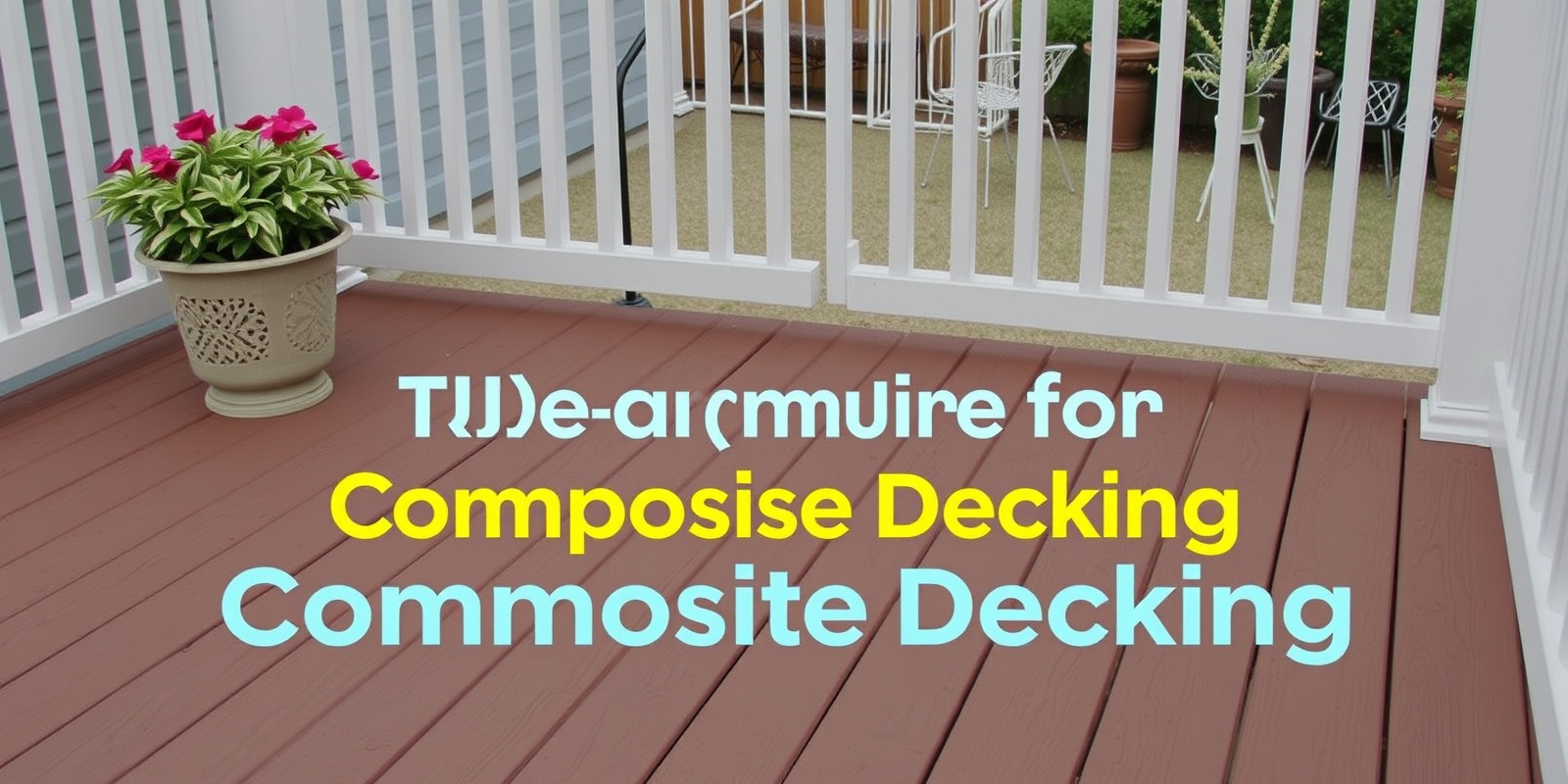 DIY Solutions for Maintaining Composite Decking