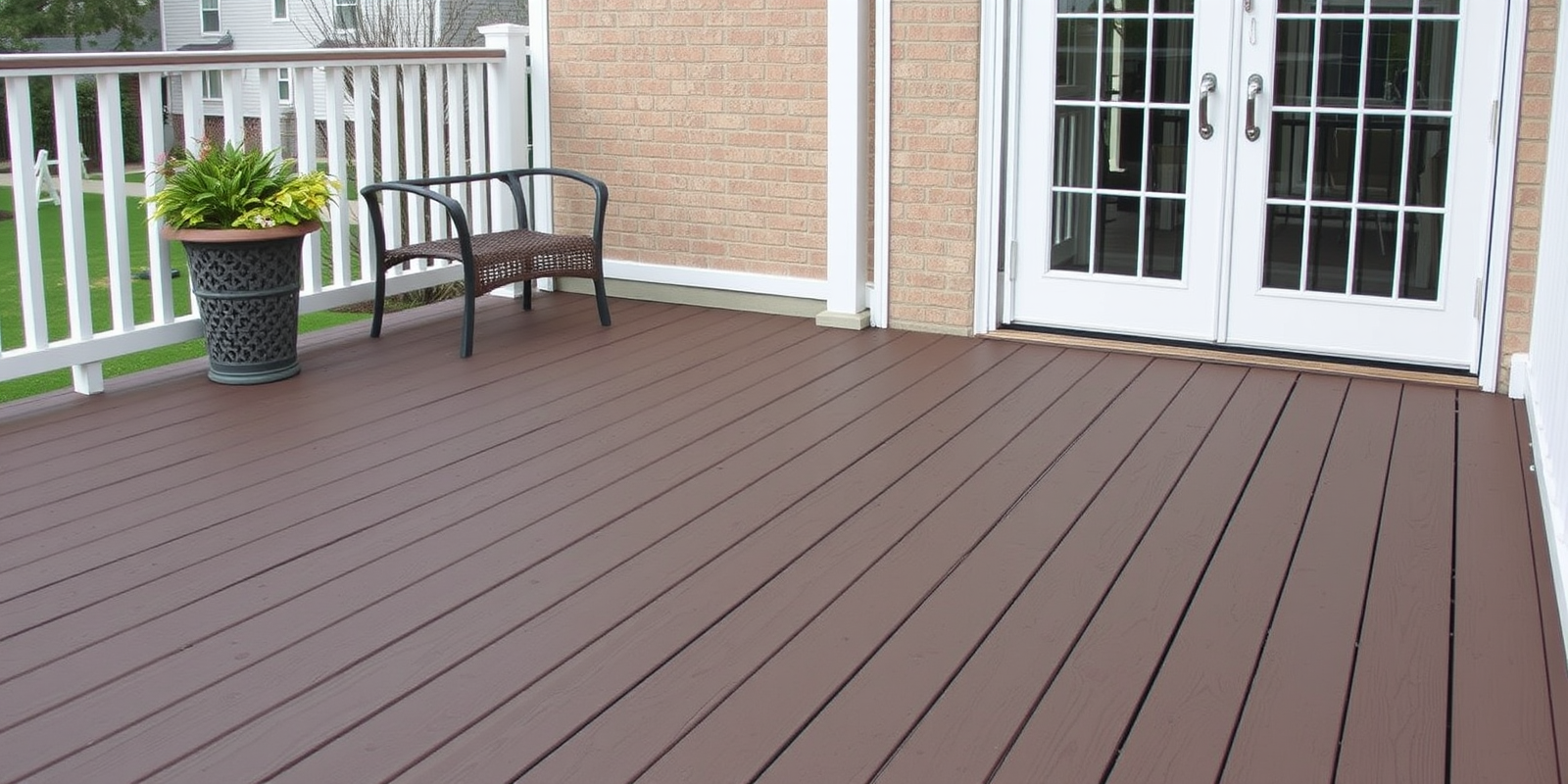 does all composite decking fade