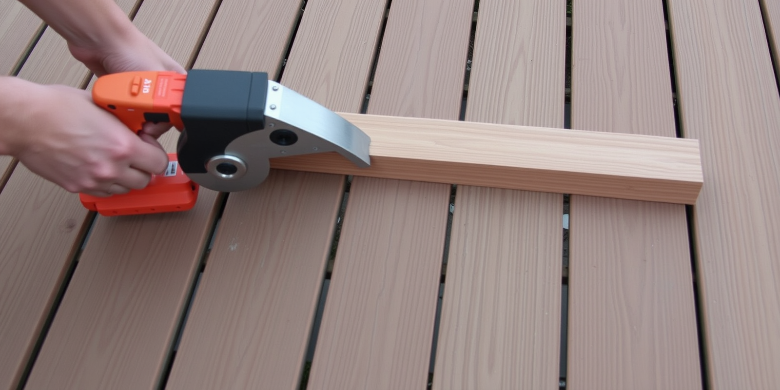 does composite decking expand and contract miter cuts