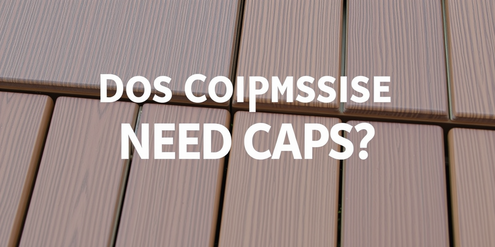 does composite decking need gaps