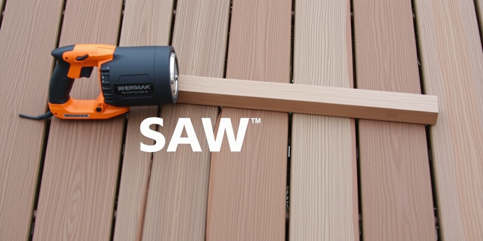 does composite decking saw the same as wood