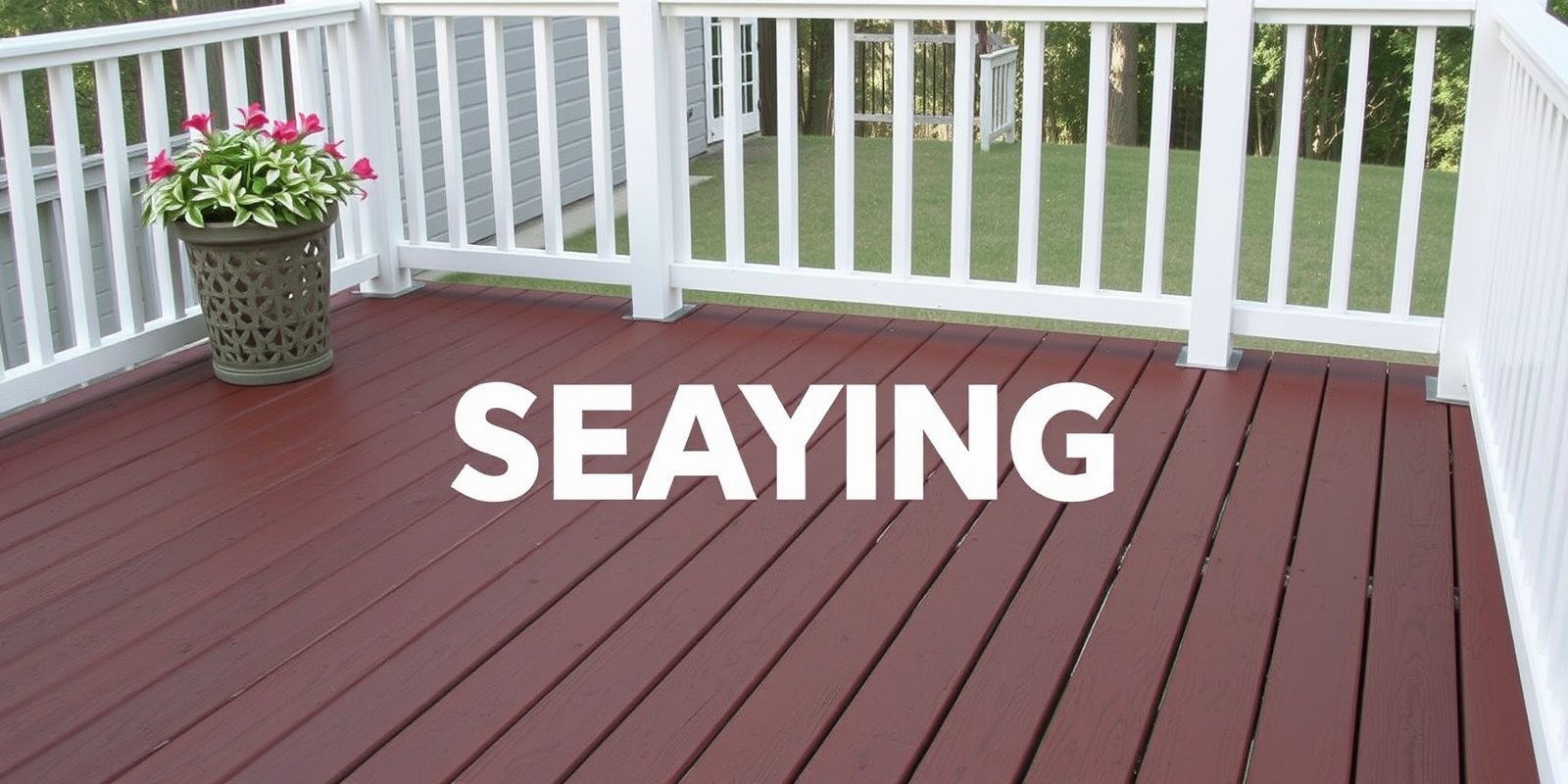 does composite decking stain easily