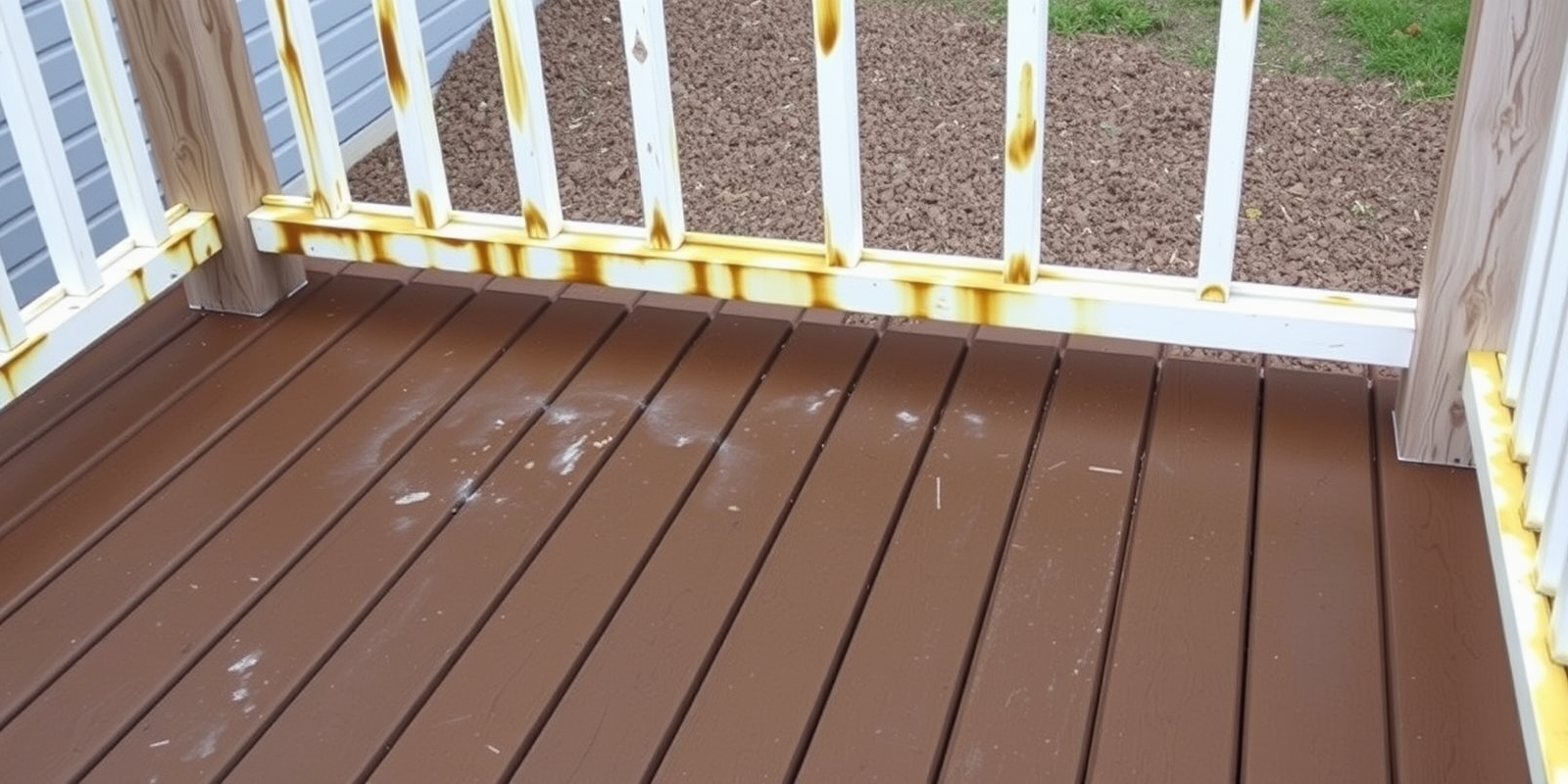 does power washing get rid of mold on composite decking