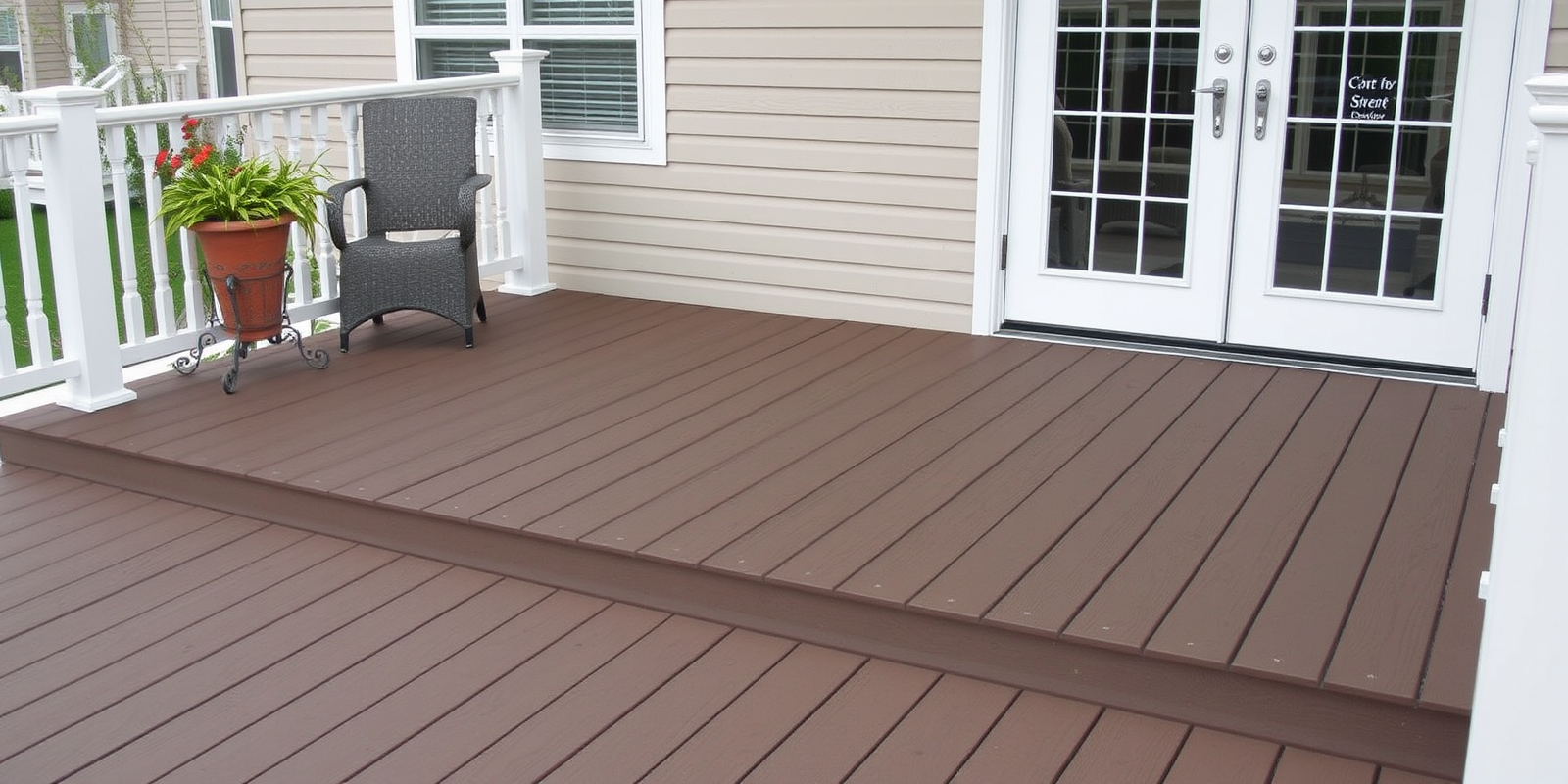 door store composite decking