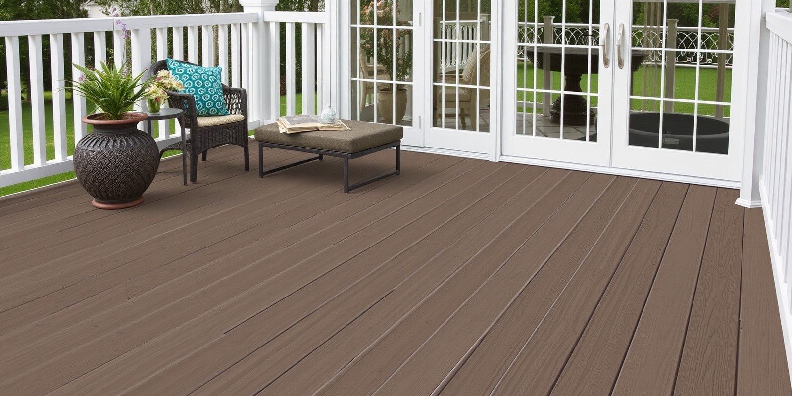 dura composite decking tile