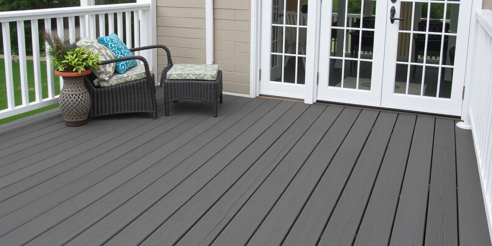 dura life composite decking garapa gray