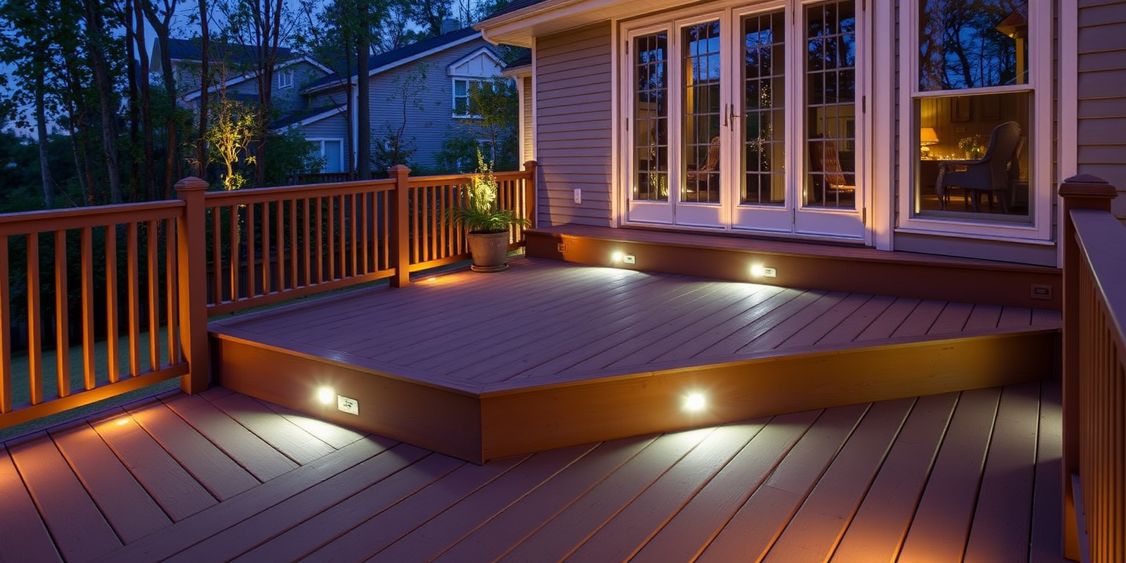 Enhancing Your Outdoor Space with Decking Lights for Composite Decks