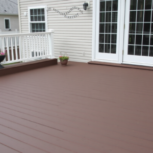 front yard deck composite decking