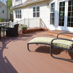 full sun composite decking