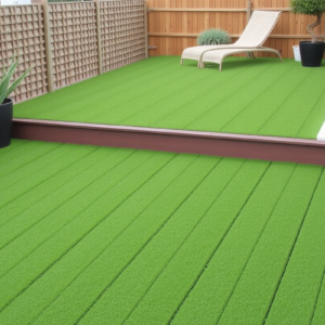 fylde grass composite decking