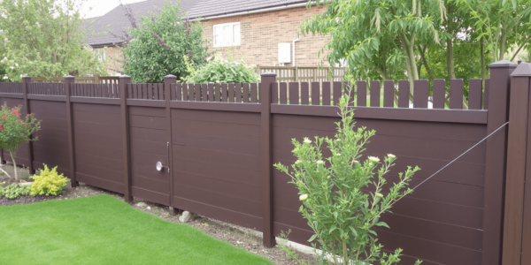 garden composite fencing