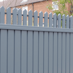 grey composite fencing