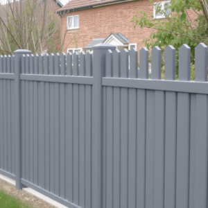 grey composite fencing uk