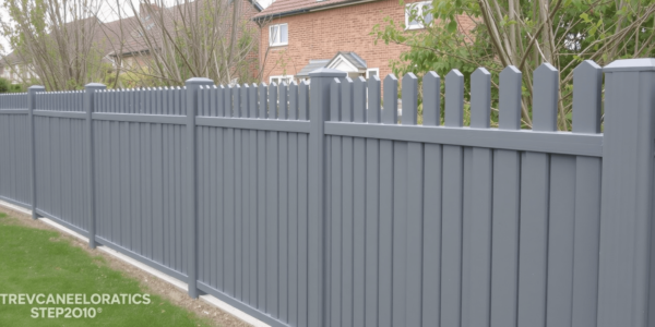 grey composite fencing uk