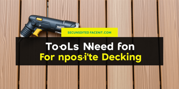 Guide to Tools Needed for Composite Decking Projects