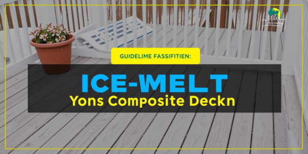 Guidelines for Using Ice Melt on Your Composite Deck