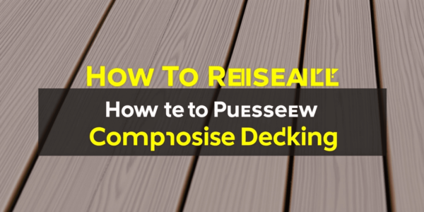 How to Properly Install Screw Composite Decking: A Comprehensive Guide