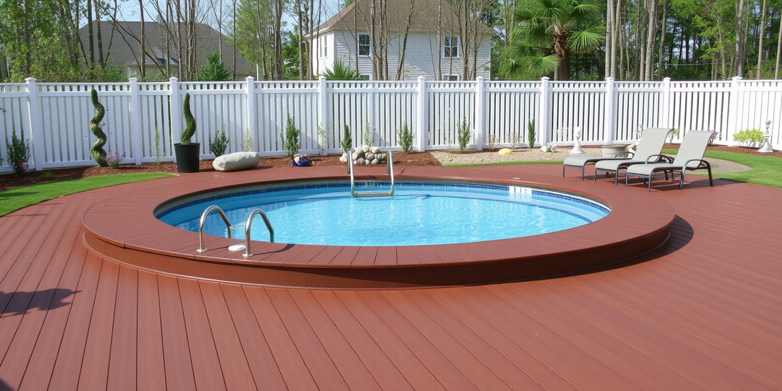 Innovative Composite Decking for Pool Surrounds