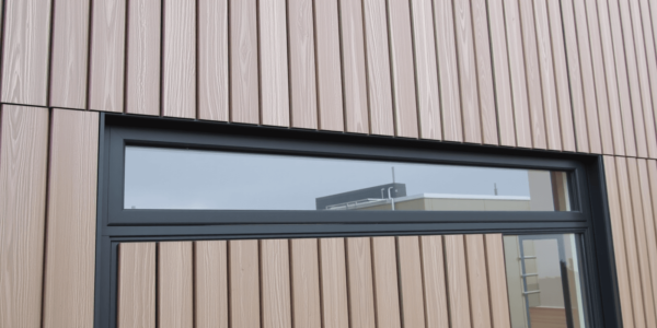 Innovative Design with Square Slatted Composite Cladding