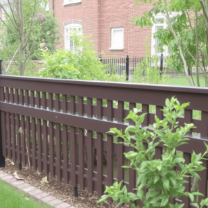 Innovative Designs from WPC Garden Fencing Factory