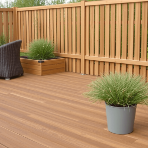 Innovative Outdoor Solutions: WPC Decking and Fencing with Parquet Finish