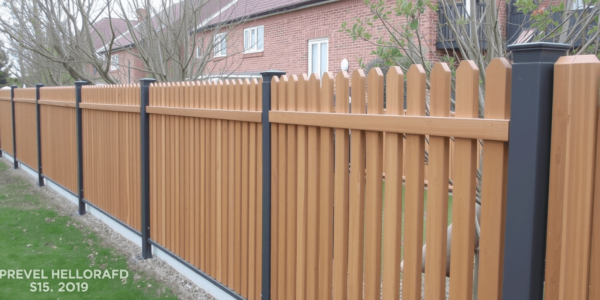 low composite fencing