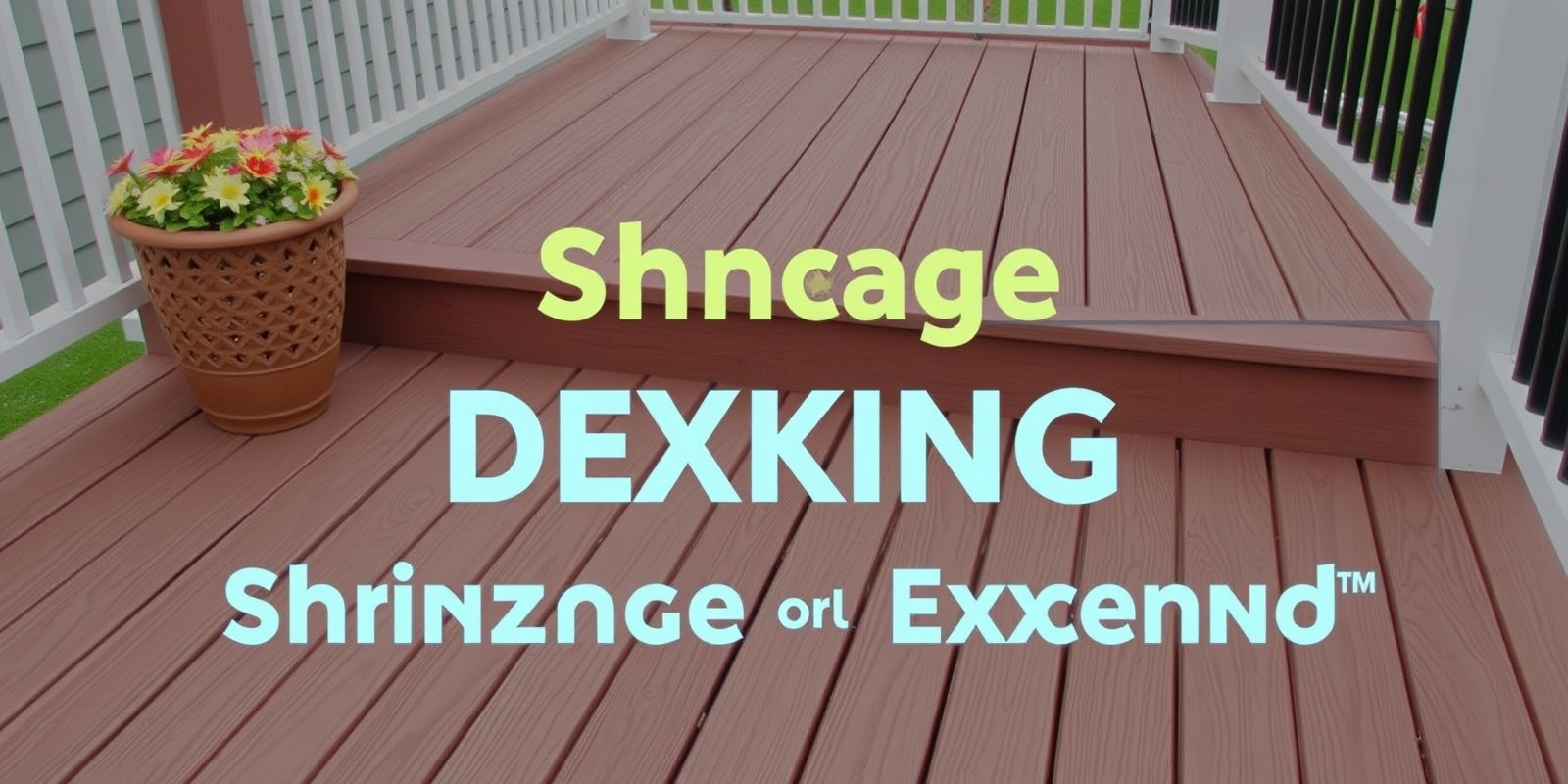 Maintaining Composite Decking: Shrinkage and Expansion Solutions