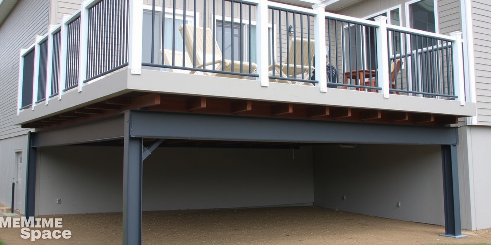 Maximizing Space with Concrete Composite Decking on Steel Columns