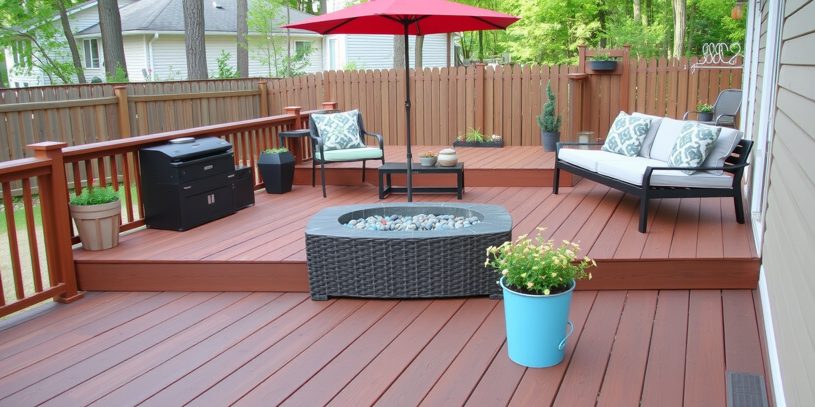 Maximizing Your Backyard with Creative Leftover Composite Decking Ideas