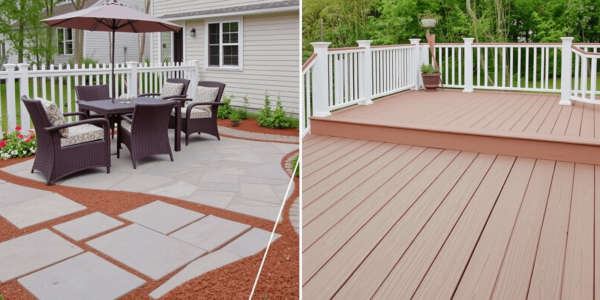 patio vs composite decking