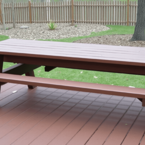 picnic bench composite decking