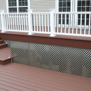 pictures of composite decking and railing