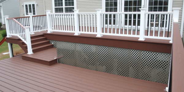 pictures of composite decking and railing