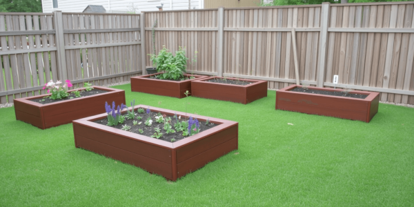 plans for composite decking raised garden beds