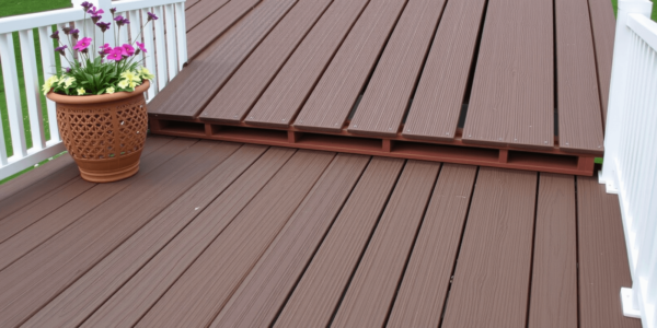 plastic composite decking materials