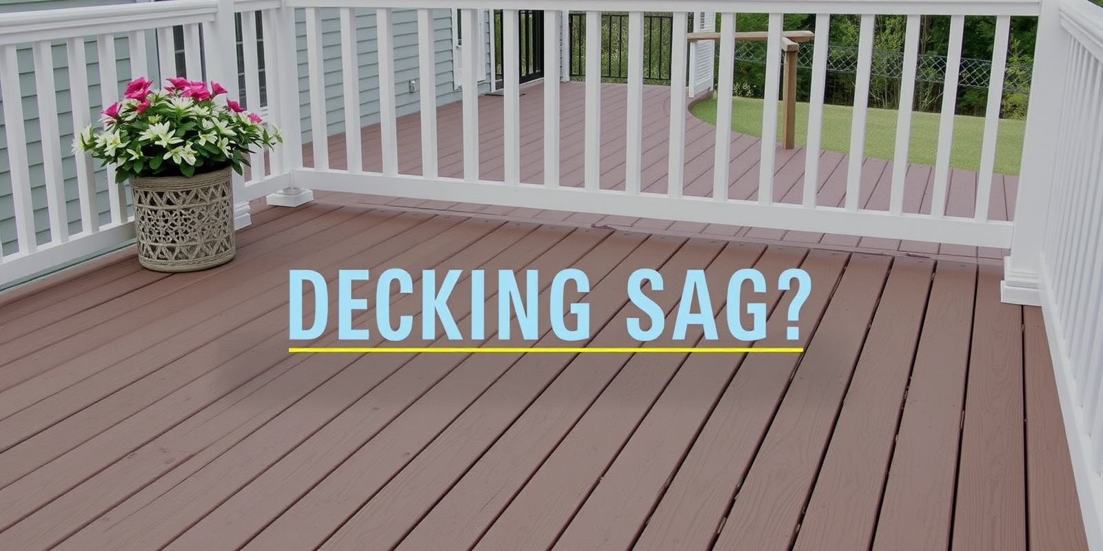 Preventing Composite Decking Sag: Maintenance Tips and Best Practices