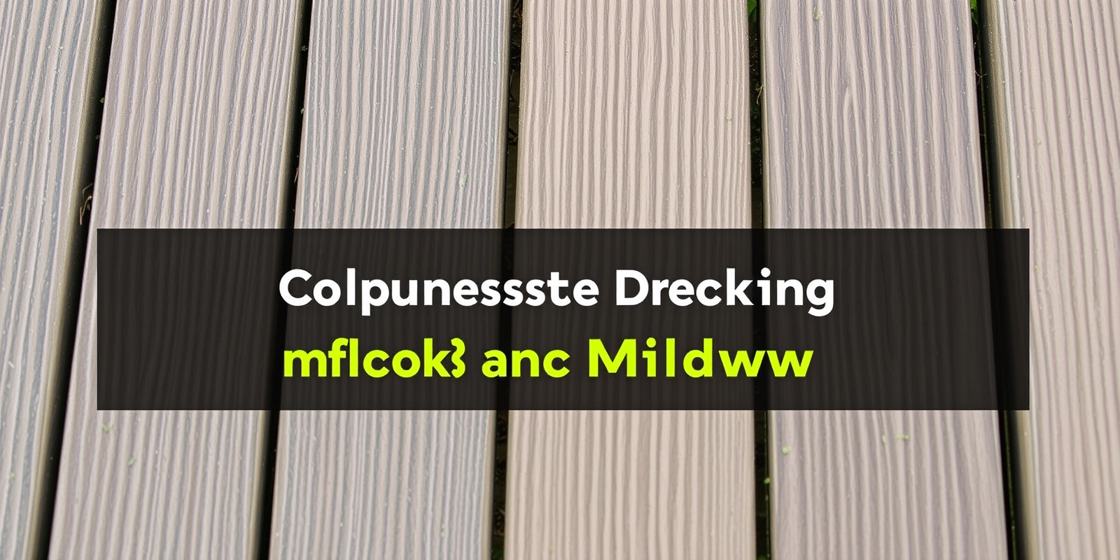 Preventing Does Composite Decking Mildew: Tips and Tricks