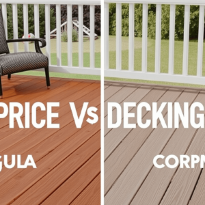 price difference between regular decking vs composite