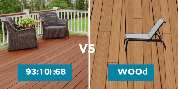 price per square foot composite decking vs wood