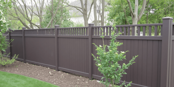 privacy screen composite fencing