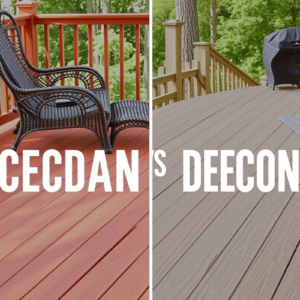 pros and cons cedar decking vs composite