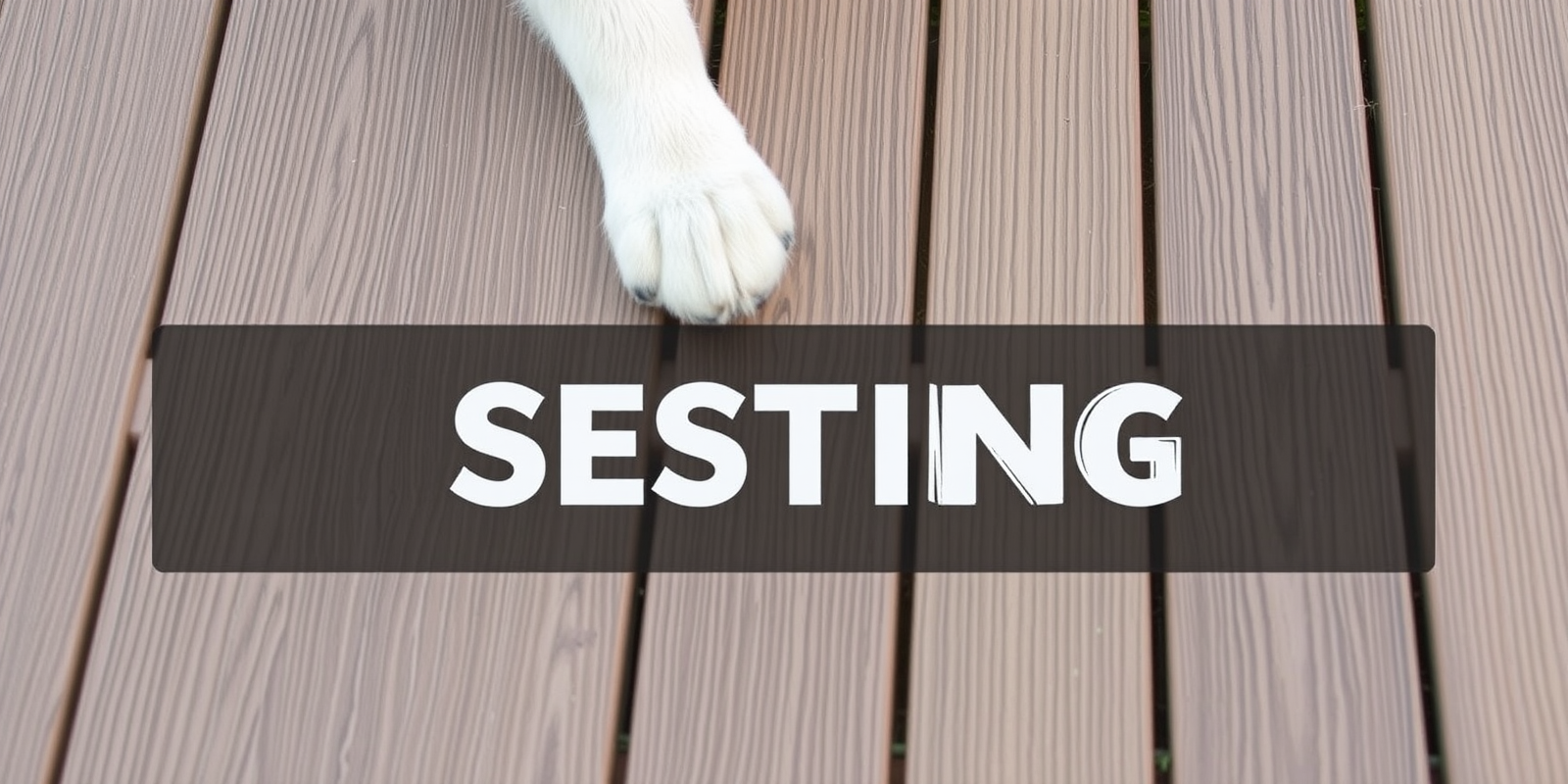 Protecting Your Composite Deck from Dog Scratches