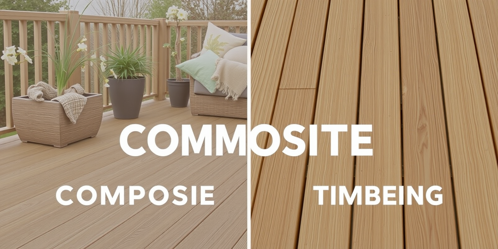 Sustainable Choices: Composite Decking vs. Timber Decking